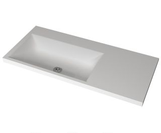 Раковина Stella Polar Одилия SP-00001636 левая 90см белый